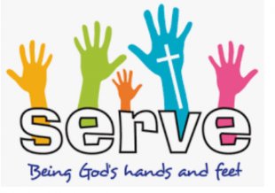 God\'s hands logo Iron On Transfers