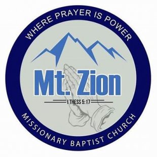 Mt zion logo Iron On Transfer